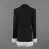 Lace Patchwork Blazer Dress